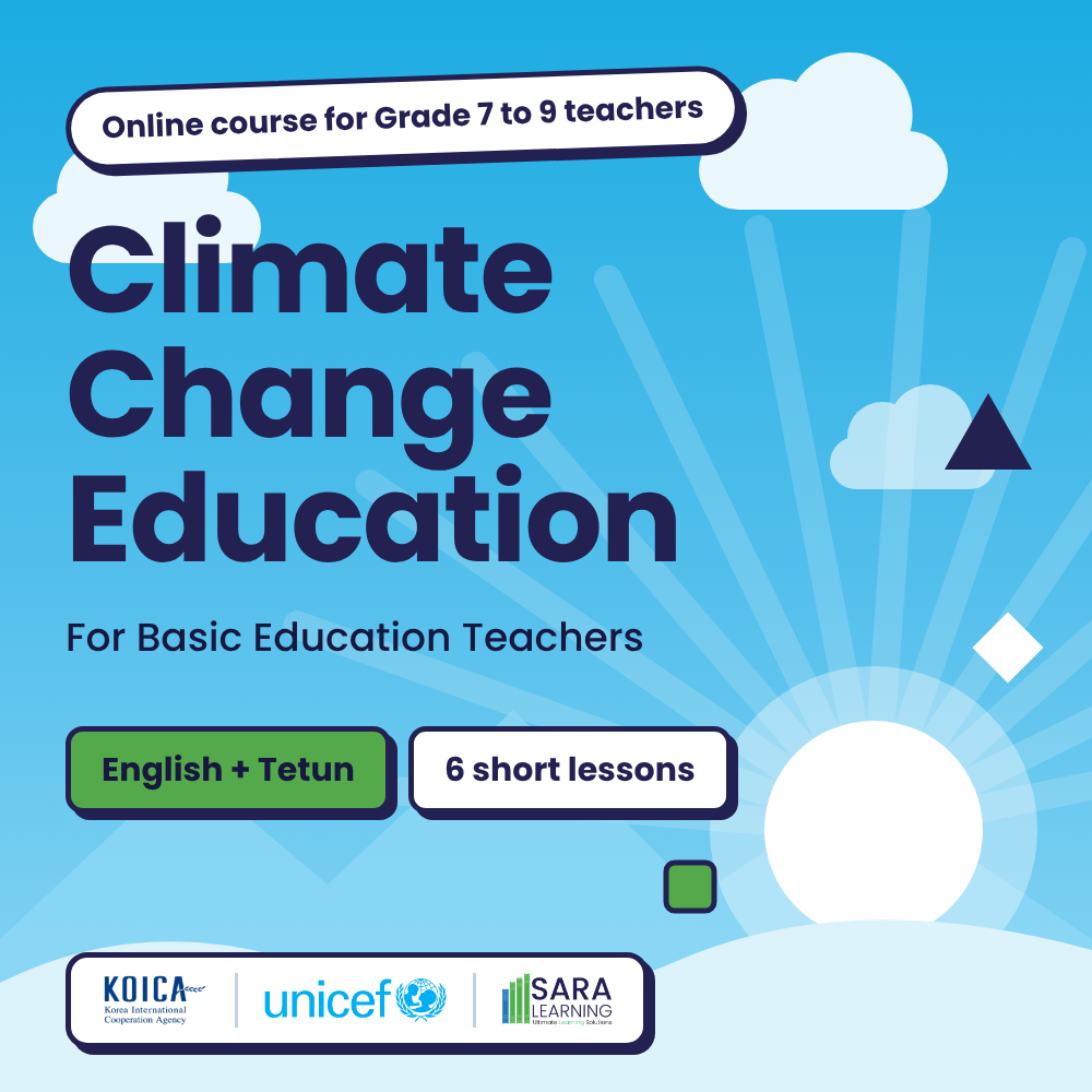 Climate Change Education for Basic Education Teachers
